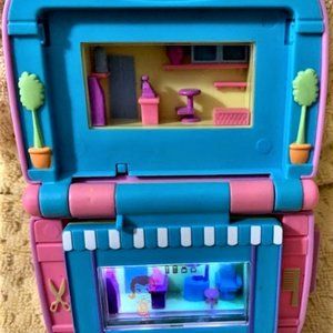 MATTEL Pixel Chix Love 2 Shop  Mall and hair salon Lavender  Electronic Toy.